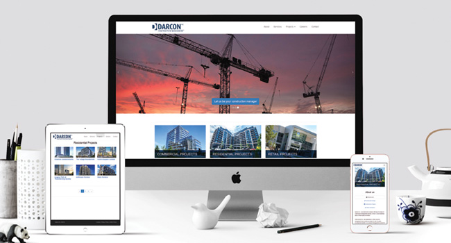 Website Design - Darcon Inc.